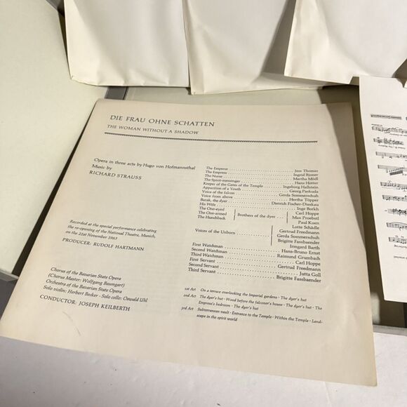 4 LP LINEN BOX DGG TULIP Strauss FRAU OHNE SCHATTEN Alle Hersteller 138 911/14 - Picture 7 of 11